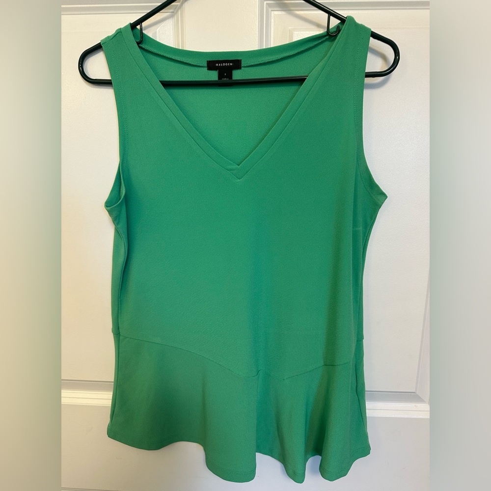Halogen sleeveless top. Size small.